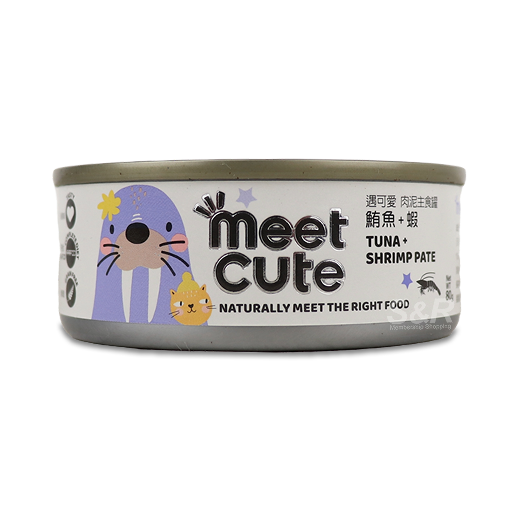 Meet Cute Tuna + Shrimp Pate 80g